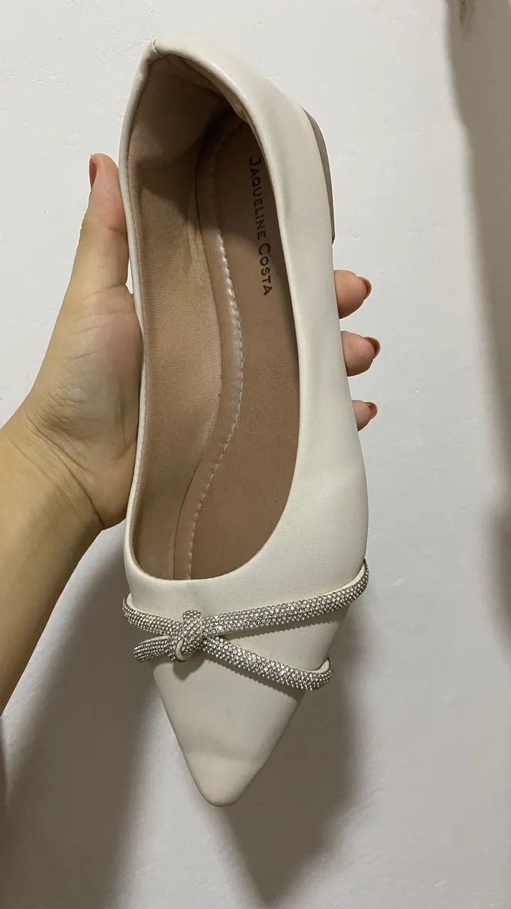 Sapatilha branca  - Foto 2