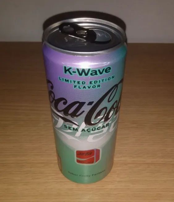Lata edição limitada coleção Coca Cola Creations K-wave K-pop - Foto 5