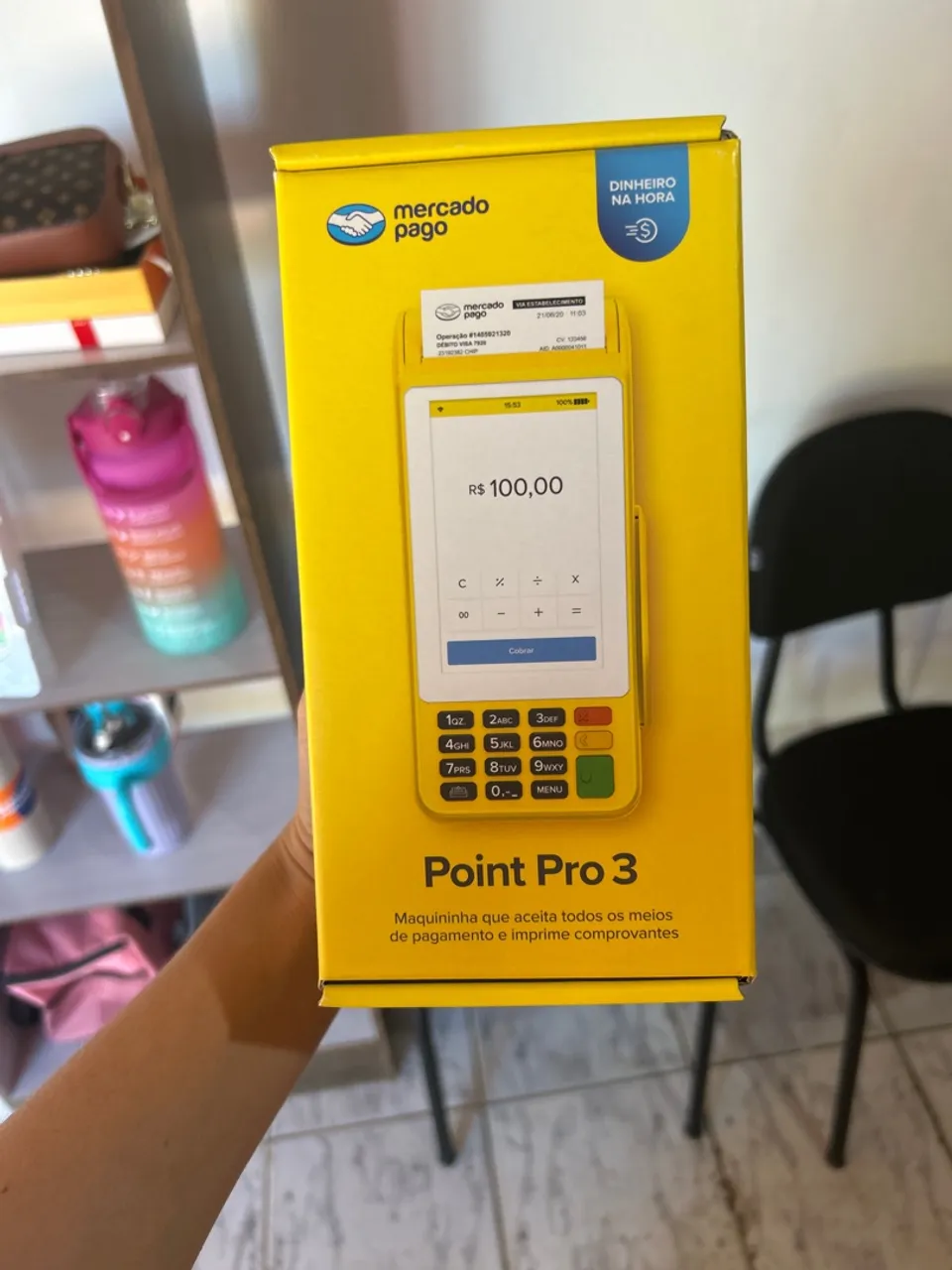 Point Pro 3 - Maquininha de Cartão Mercado Pago