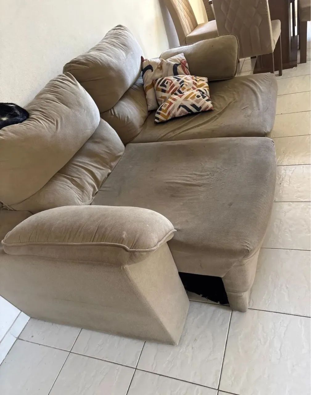 Vendo sofá 2 lugares Retratil usado - Foto 4