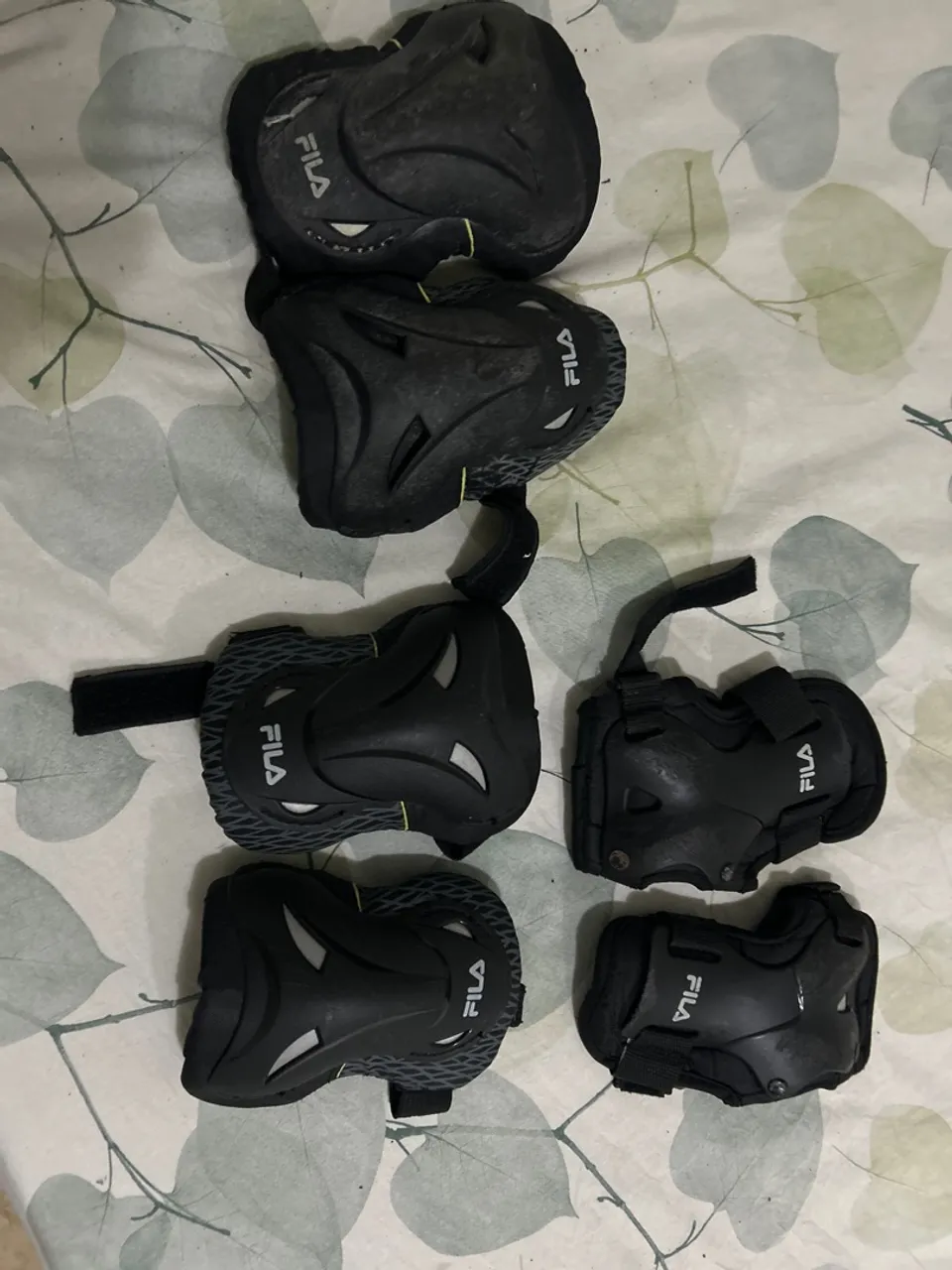 Kit de proteção Fila para patins e skate