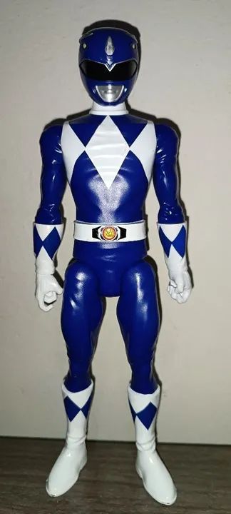 Boneco Power Rangers Azul - Coleção