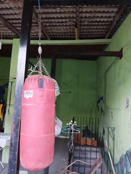 Saco de box com atracador