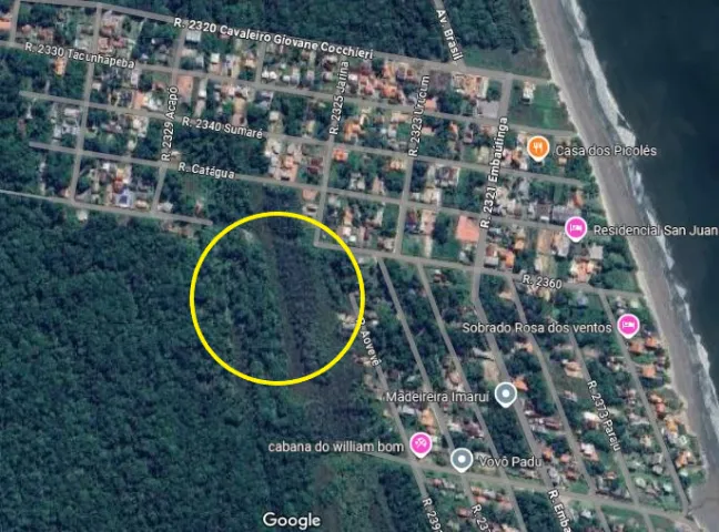 Terreno em Itapoá - 375m² | Bairro Rosa dos Ventos | Quadra 31 - Lote 05