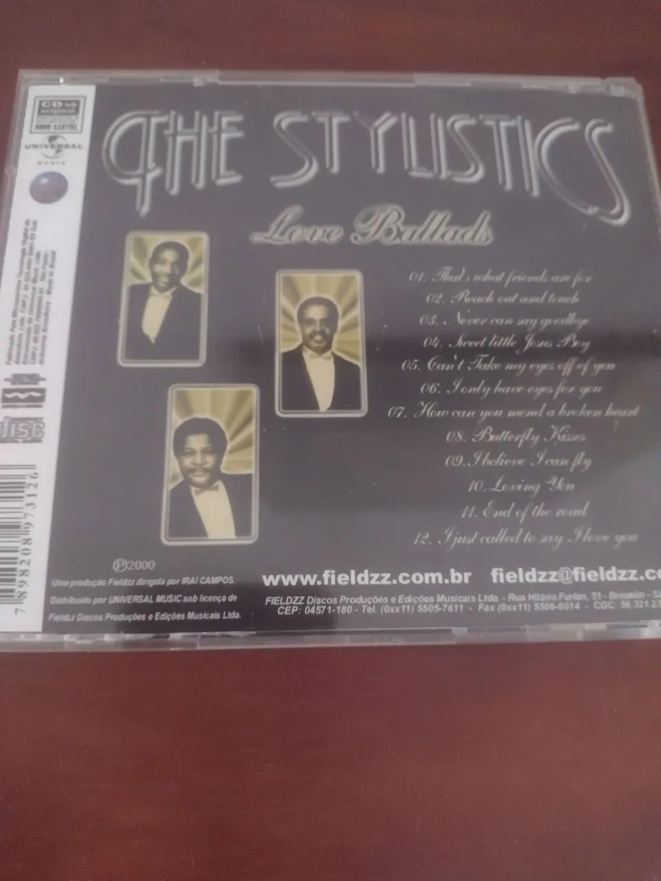 Cd The Stylistics - Love Balads - Foto 3