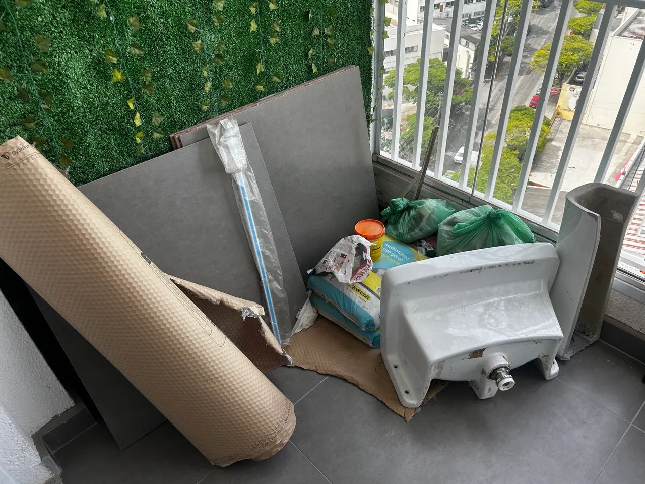 Doação materiais de construção + tanquinho