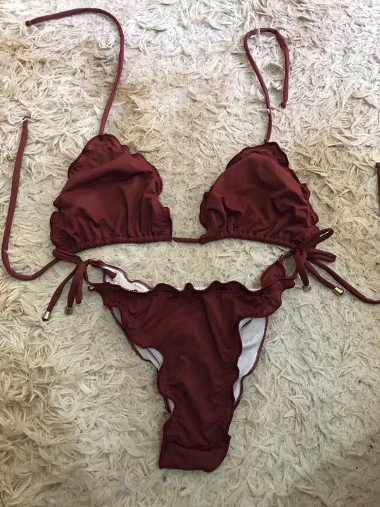 Biquíni Bordado Vermelho - Novo!