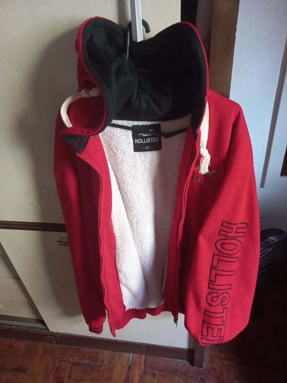 Casaco Hollister Vermelho - Foto 3