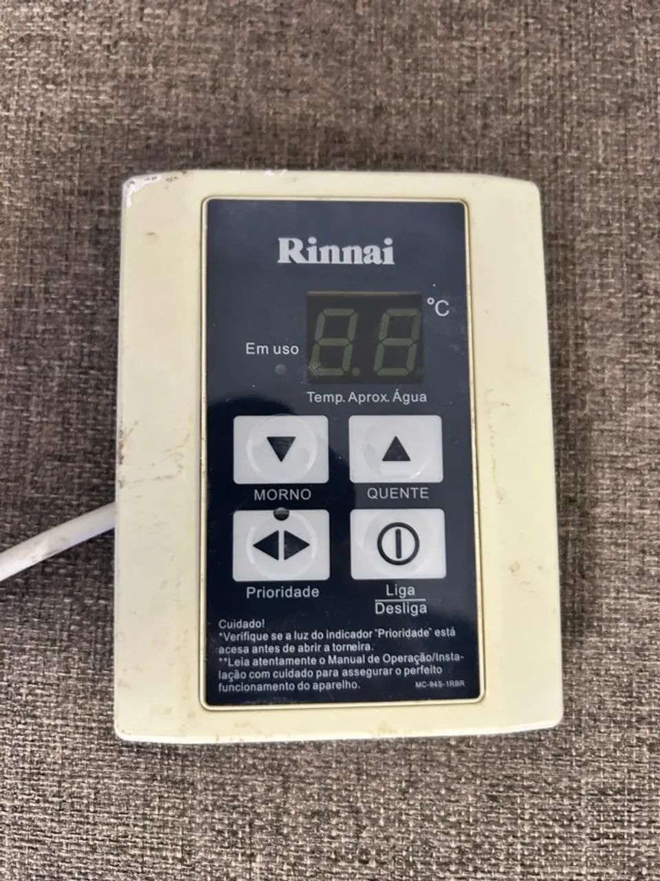 Aquecedor de Água a Gás Instantâneo Rinnai REU-2401FEA 32,5L/min - Foto 3