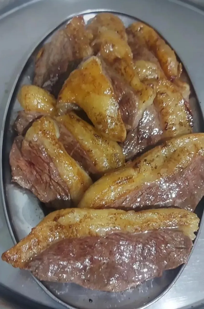 Picanha assada deliciosa