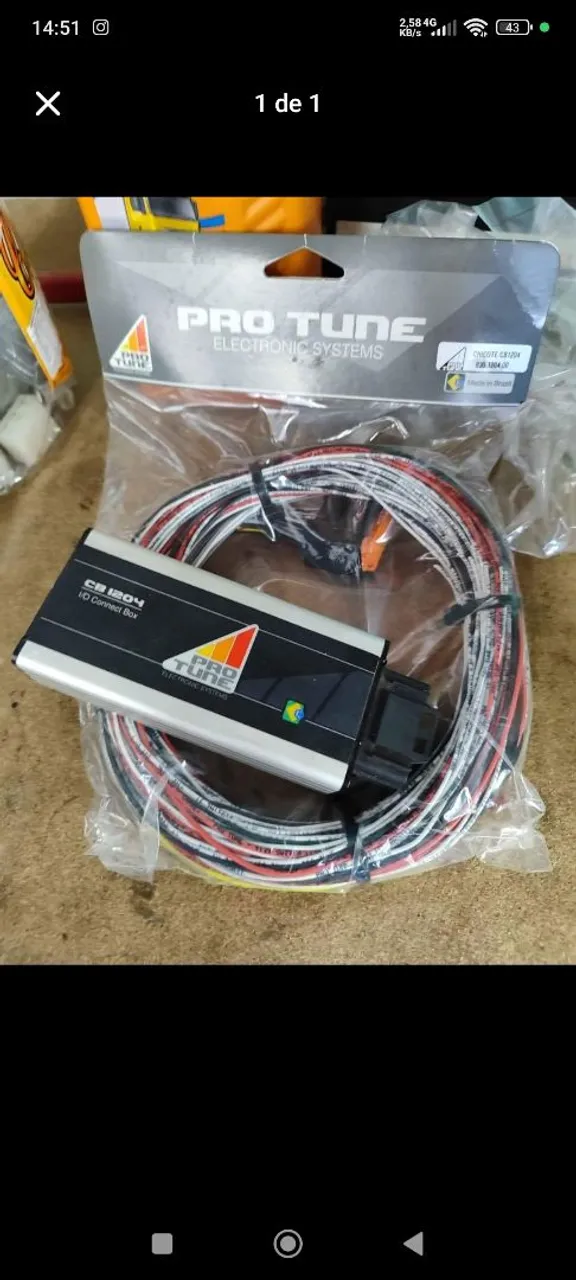 Módulo Pro Tune CB 1204 com chicote novo