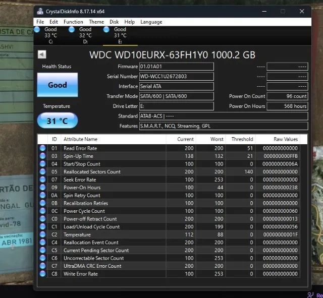 HD Western Digital WD -Segate para Notebook e Pc - Foto 4