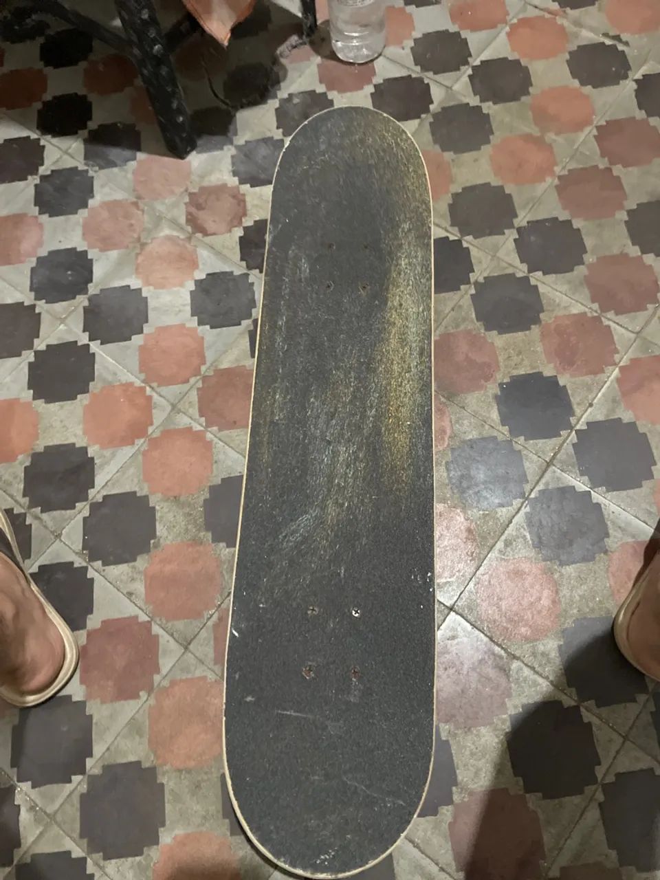 Skate Completo com Design de Caveiras - Foto 3