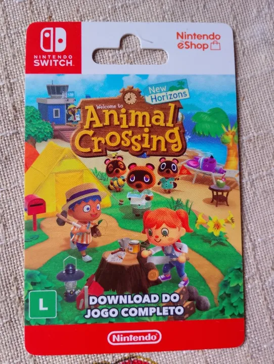 JOGO PARA NINTENDO SWITCH ( Cards Download).