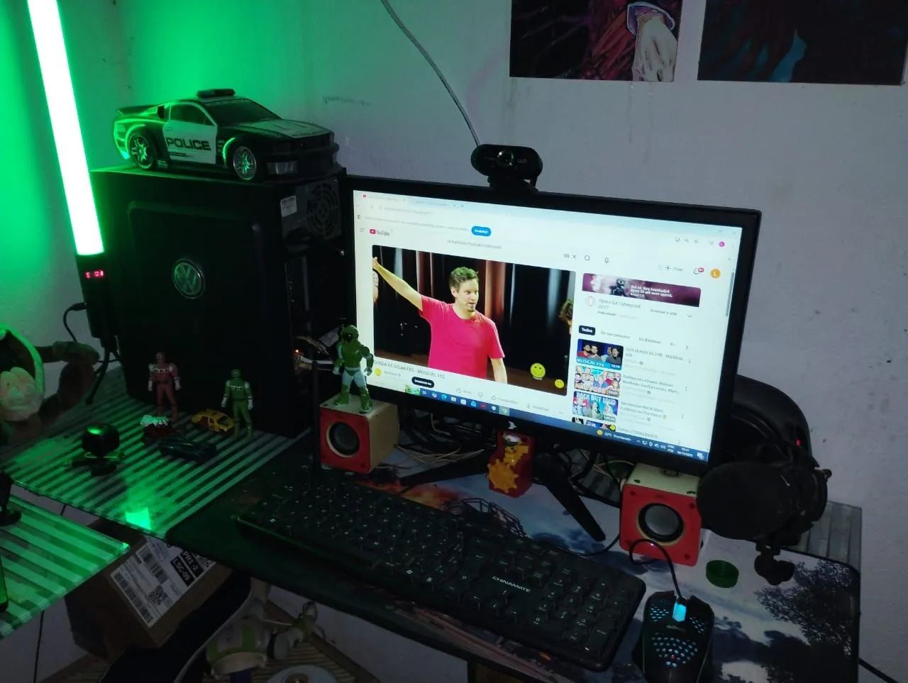 PC core i5 segunda ger. 8 de RAM com acessórios Aceita troca 64363329298690124