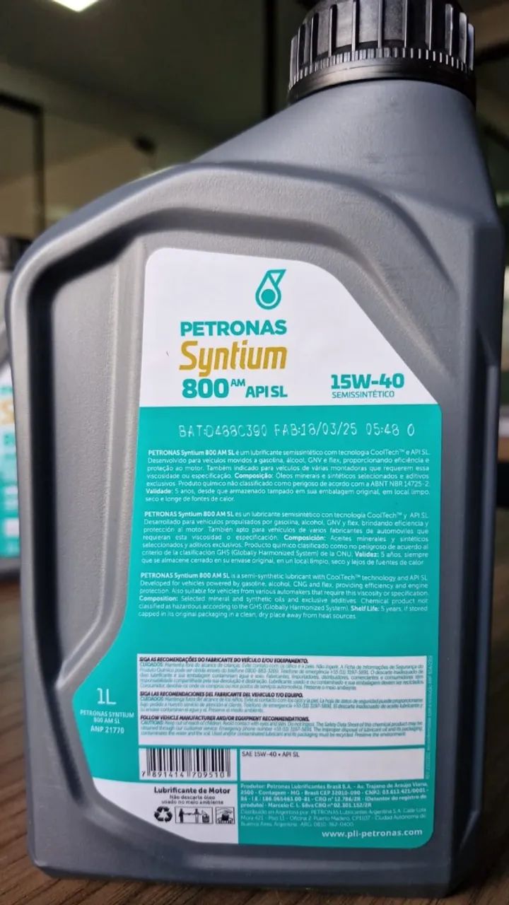 OLEO PETRONAS 15W40 SEMI FLEX - Foto 2