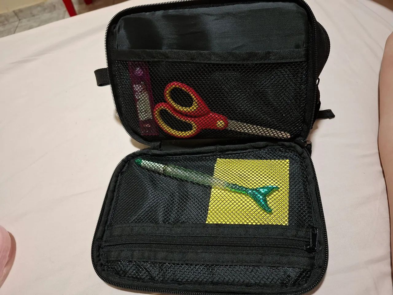 Case with 3 compartments and pen holder64263937263746121
