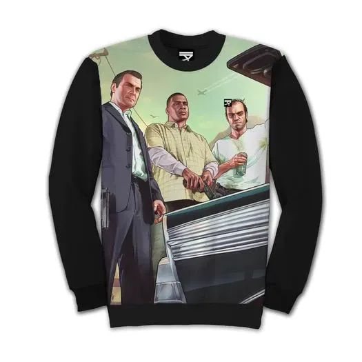 Camiseta moleton GTA 5 tamanho G - Foto 2