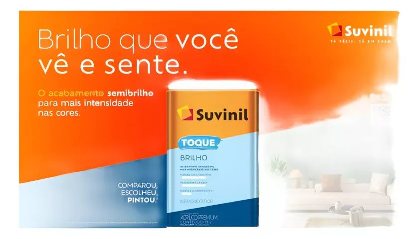 TINTA ACRÍLICA SEMI BRILHO TOQUE DE LUZ SUVINIL por apenas R$ 599,99!  - Foto 3