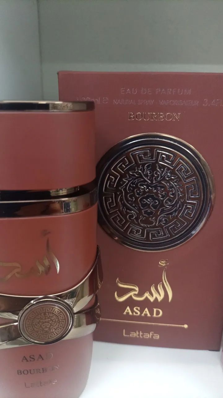 PERFUME IMPORTADO ÁRABE LATTAFA ASAD BOURBON, GANHE UM BADEE DE 30 ML - Foto 2