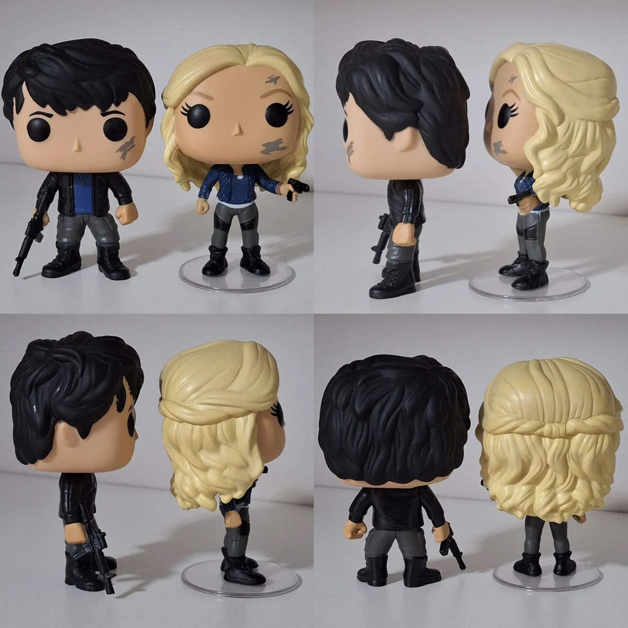 (juntos) funko réplica bellamy e clarke the 100
