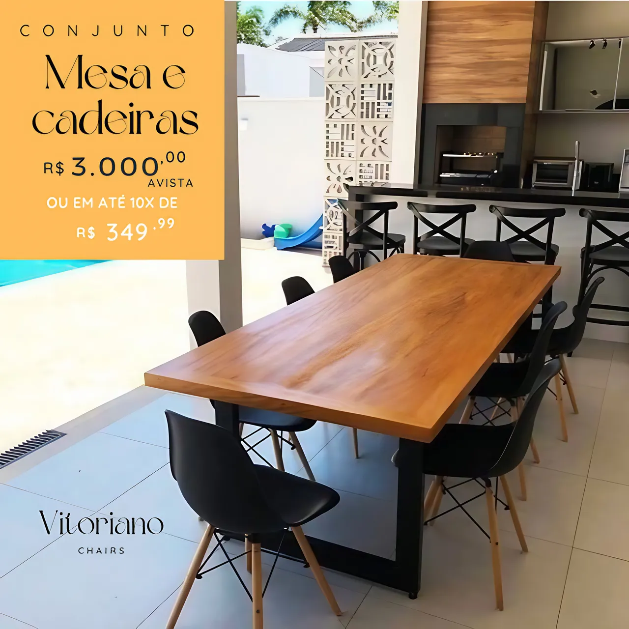 Mesa e Cadeiras