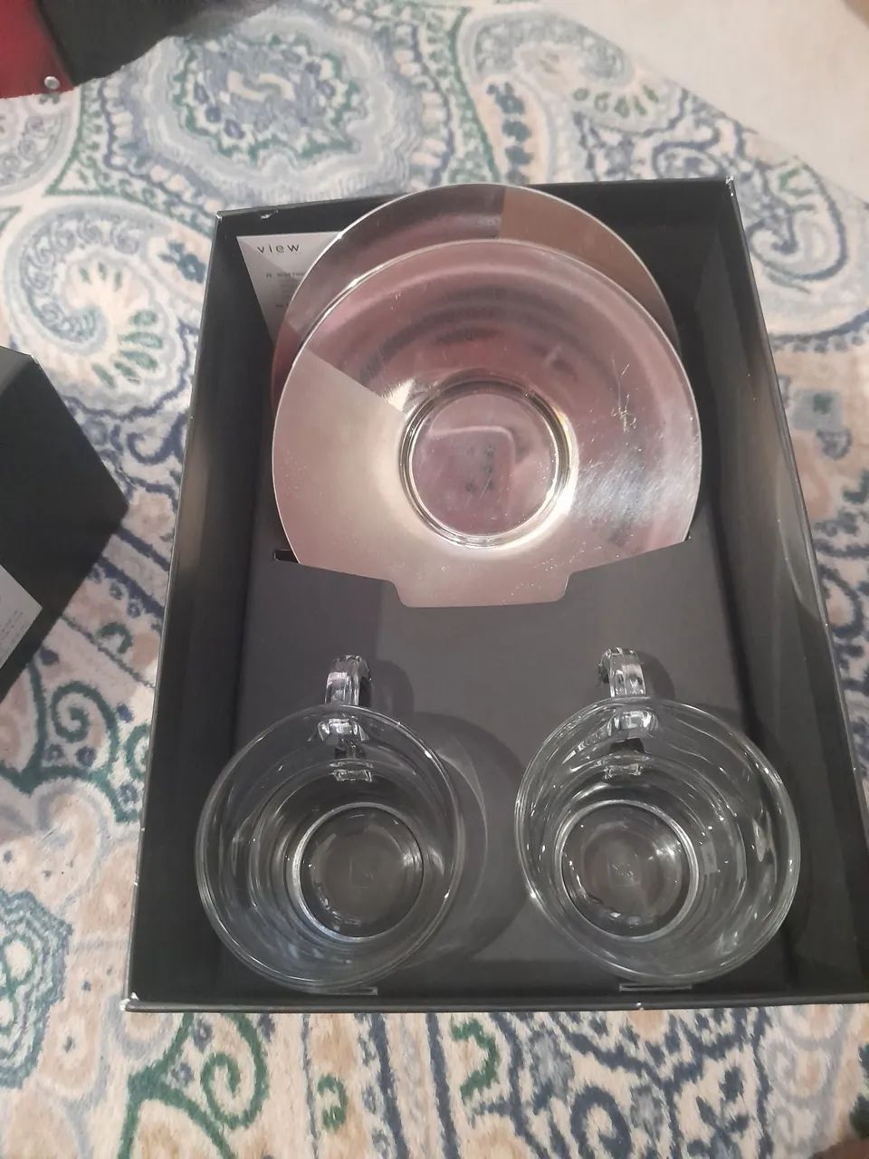 Máquina de Café Nespresso Vermelha e xícaras Nespresso  - Foto 3