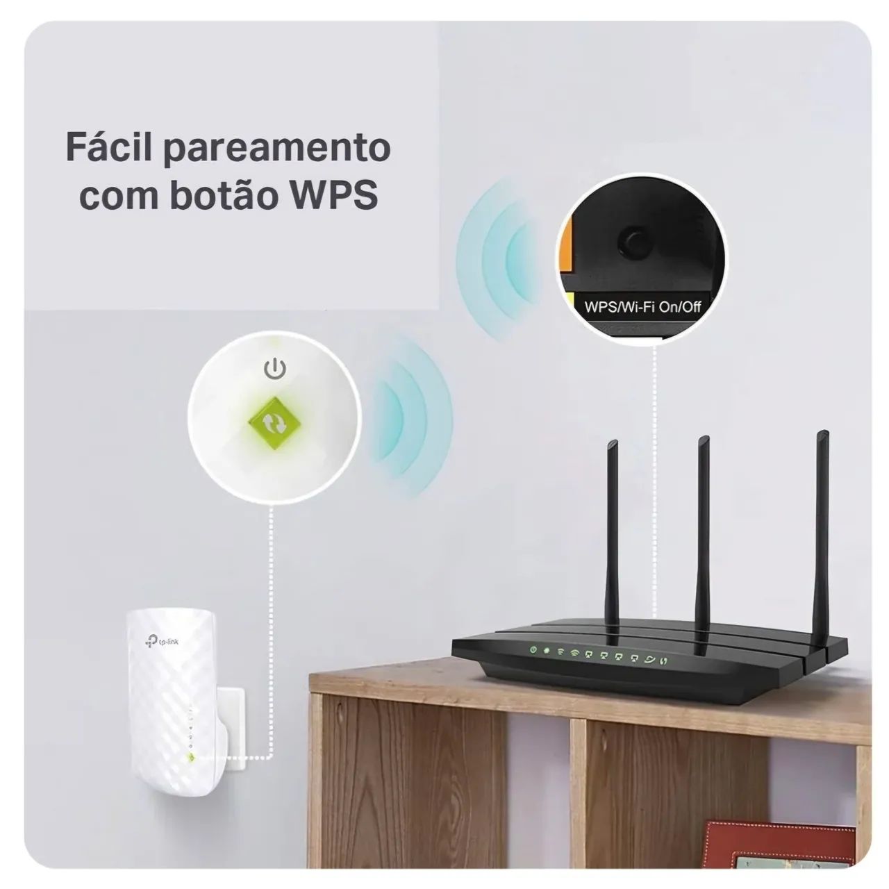 Extensor de Alcance Wi-Fi TP-Link AC750 RE200 (Repetidor Wi-Fi) - Foto 5