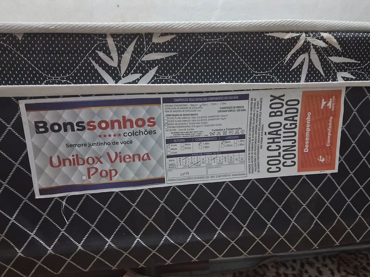 Cama Box Solteirão BonsSonhos - Foto 4