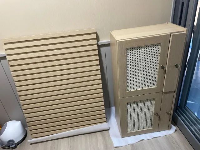 Aparador de entrada e ripado