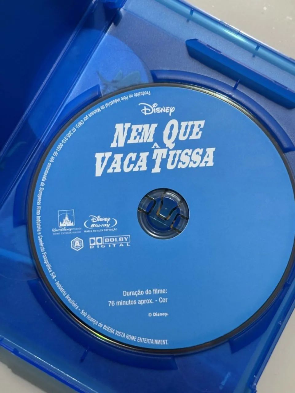 Blu-ray Nem Que a Vaca Tussa (Disney) - Original e Raro - Foto 2