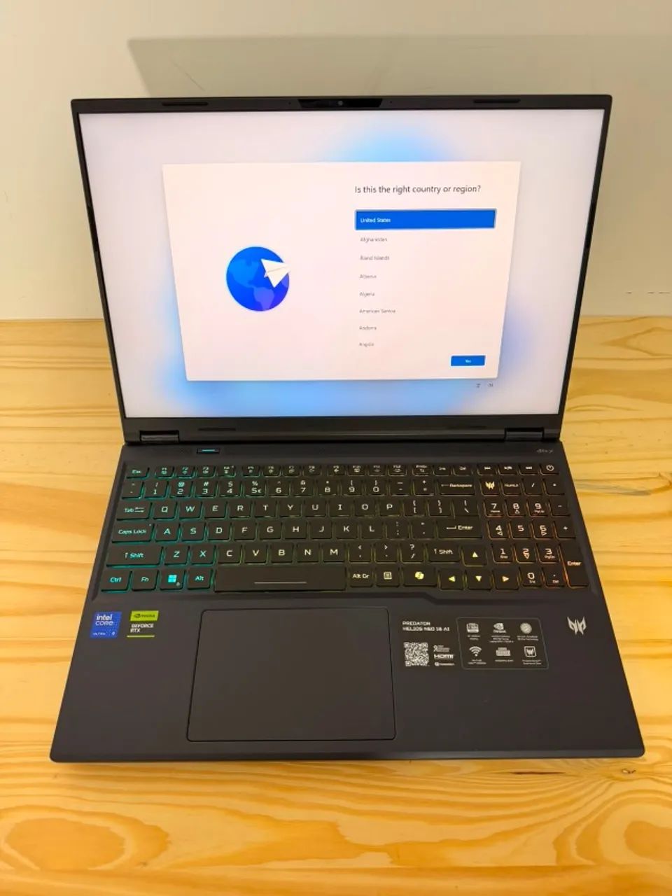 Notebook Acer Predator - RTX 5070 Ti 12GB / Intel Core Ultra 9 275HX / 32GB DDR5 6400MHz - Foto 4