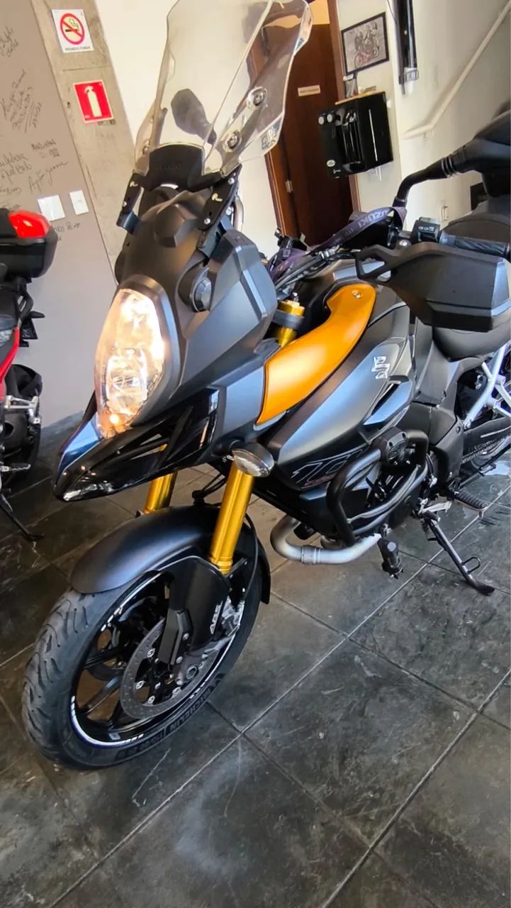 Vstrom 1000 ABS. Preta. Perfeita - Foto 2
