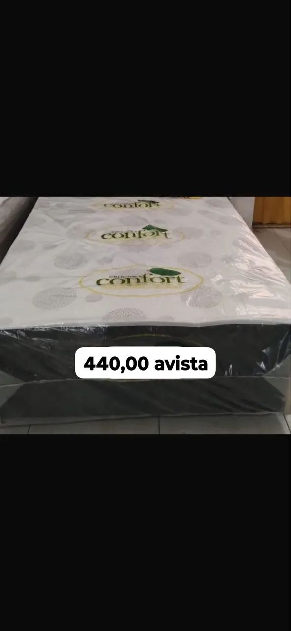 Cama de casal apenas 440,00