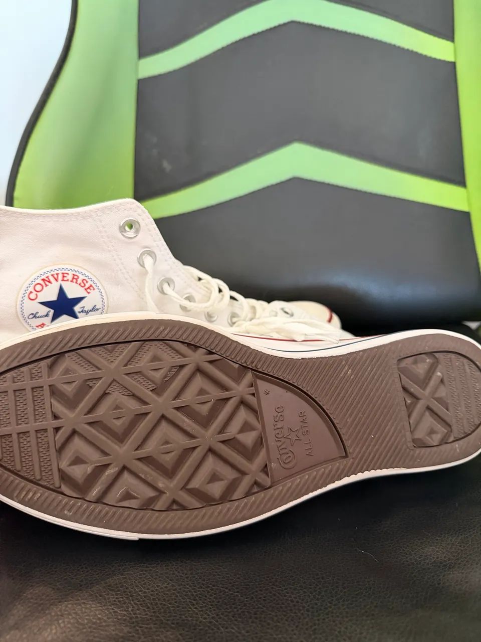 All star converse branco conservadíssimo  - Foto 5