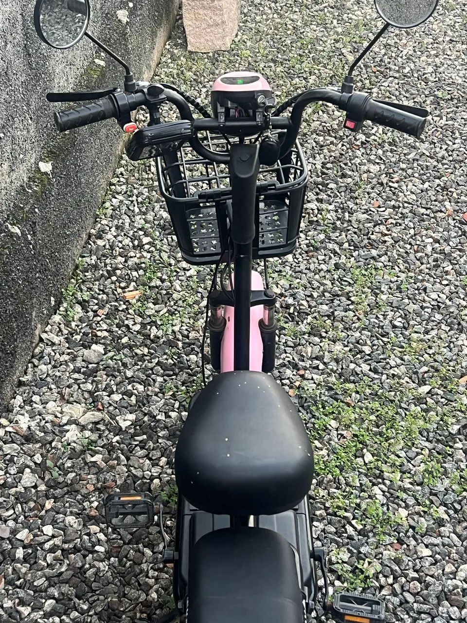 Bicicleta Elétrica Rosa - Aceito propostas e trocas - Foto 2
