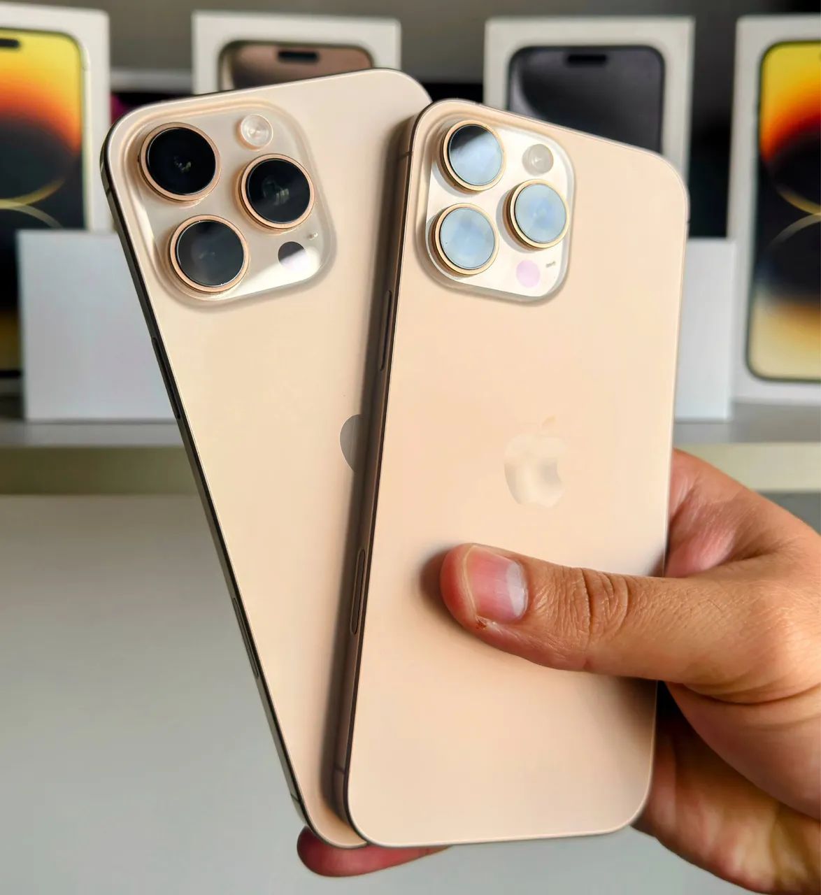 Iphone 16 PRO MAX 256gb Desert Titanium - Celulares e Smartphones