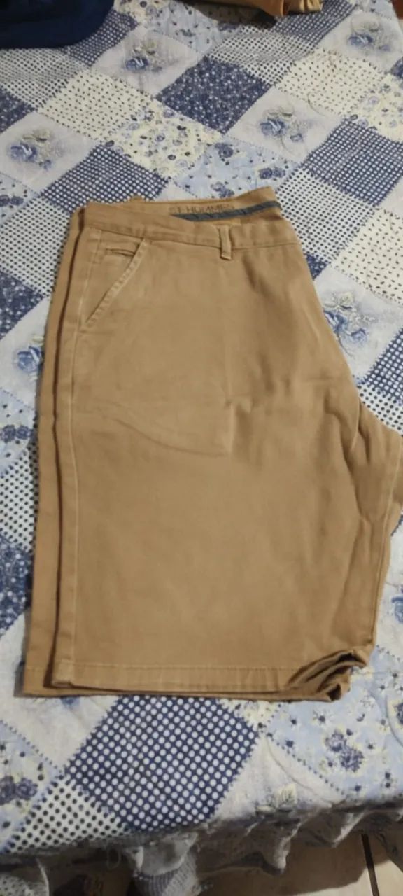 Kit 2 calças e 1 Bermuda (Marca: ST. Hommes) - Foto 3