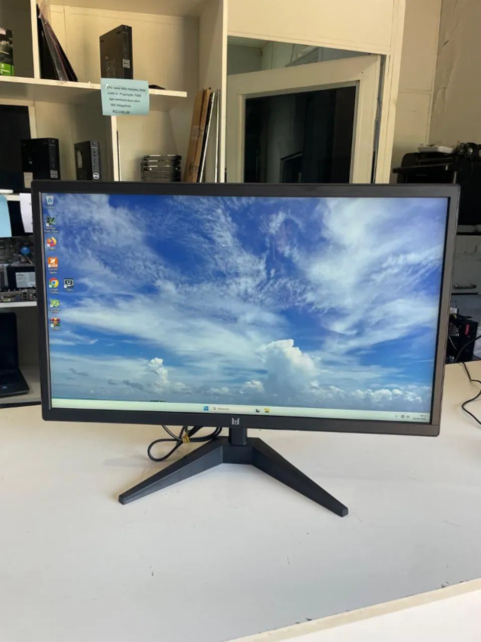 Monitor 23 polegadas mtec hdmi led full hd/ HDMI/VGA com garantia e nf - Foto 3