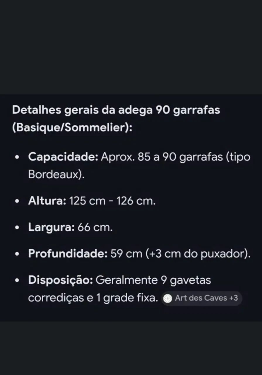 Adega climatizada basique  - Foto 5