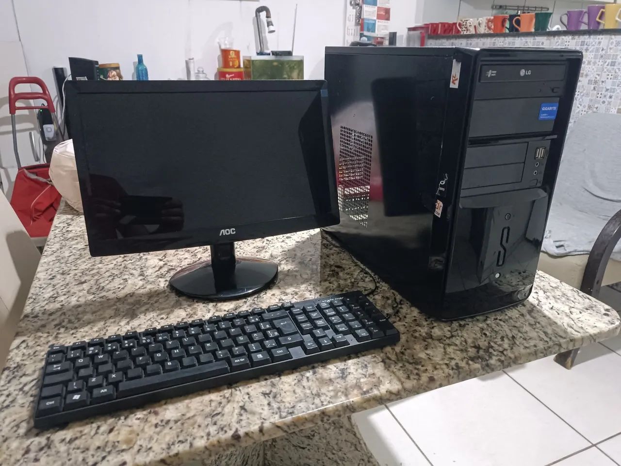 Computador Core i5 8GB completo  - Foto 2