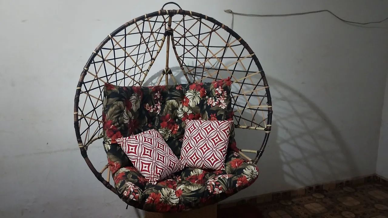 Balanço de vime sintético  - Foto 4