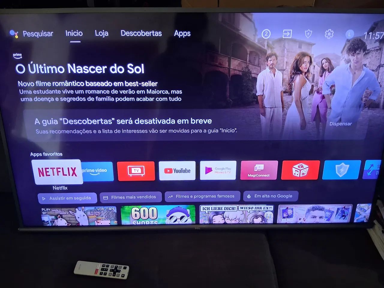 Tv tcl 50 polegadas led Android 