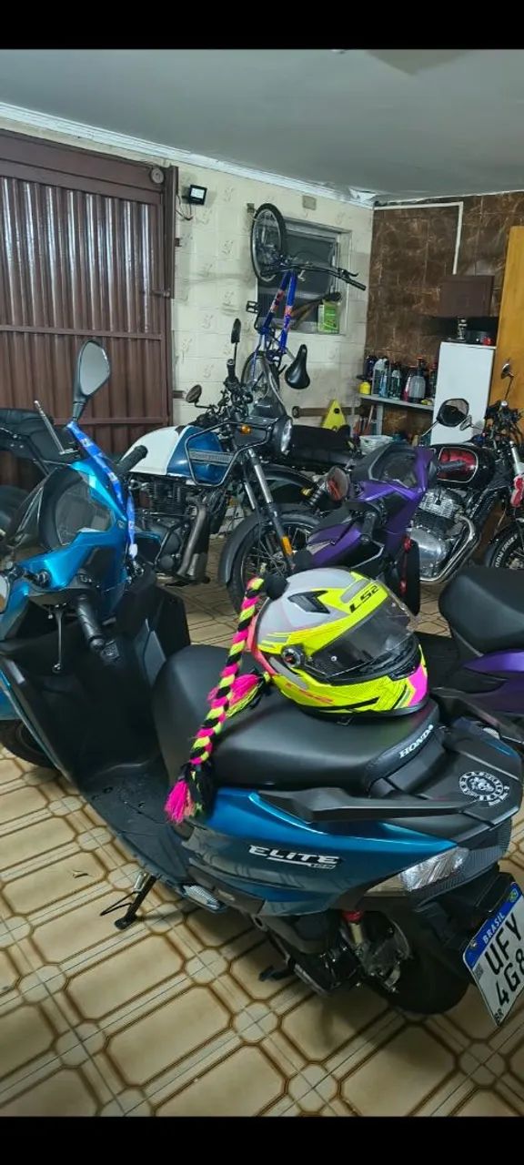 Moto elite 125 zerada - Foto 2