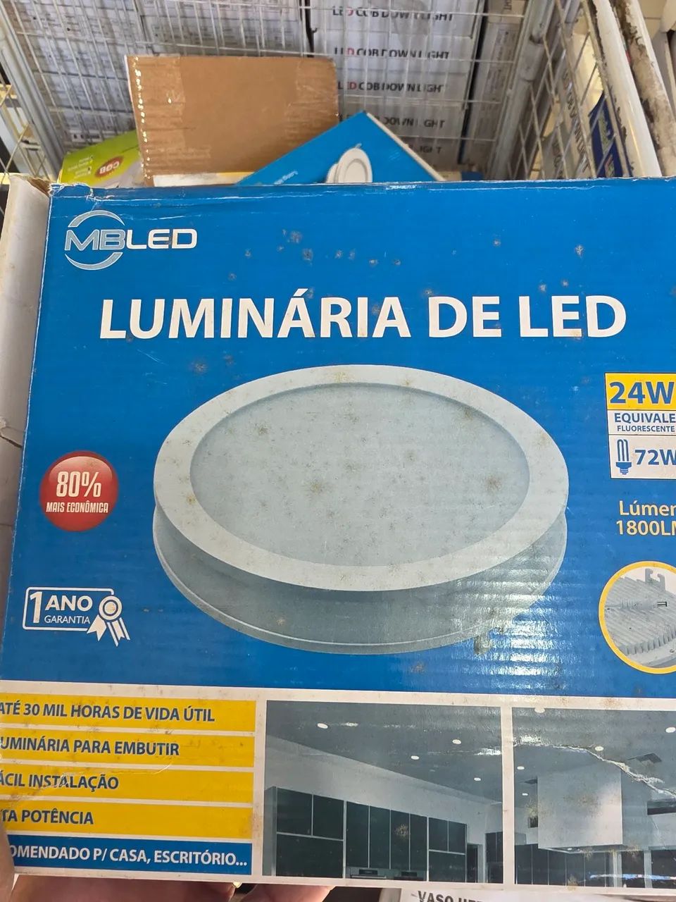 Luminárias embutir sortidas - Foto 4