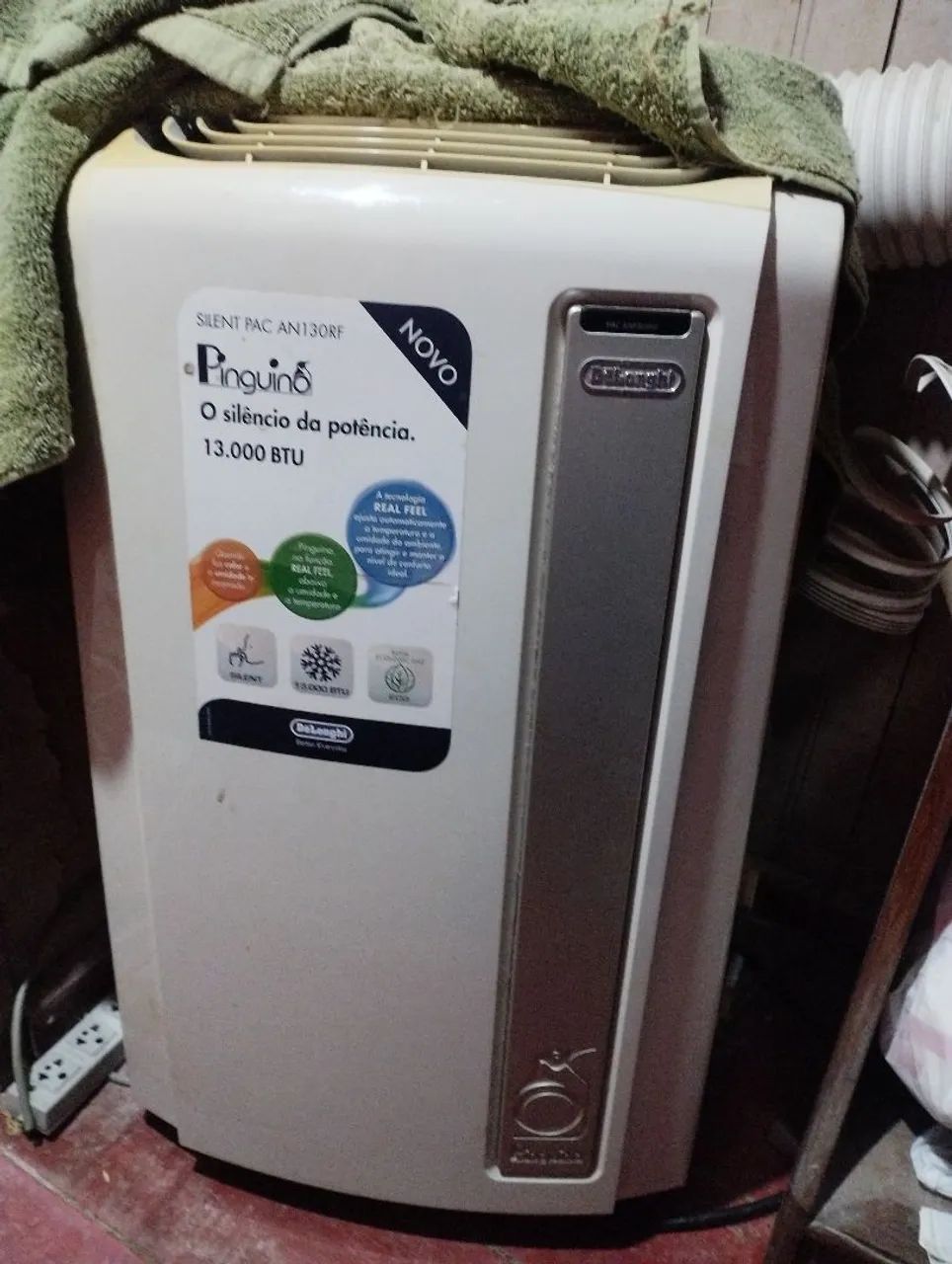 ar condicionado de 110 volts que carrega pra qualquer ambiente 