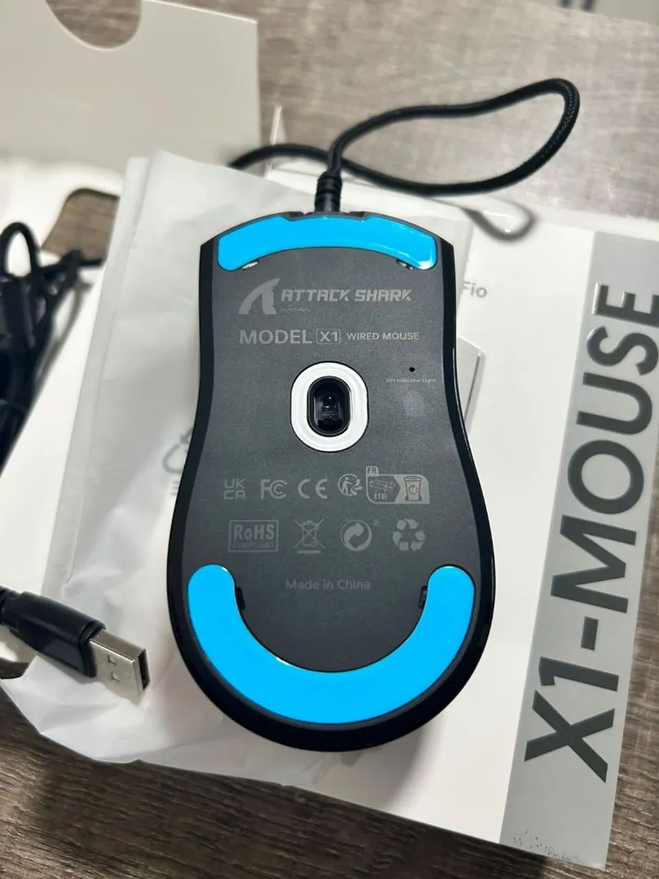 Mouse shark novo na caixa - Foto 5