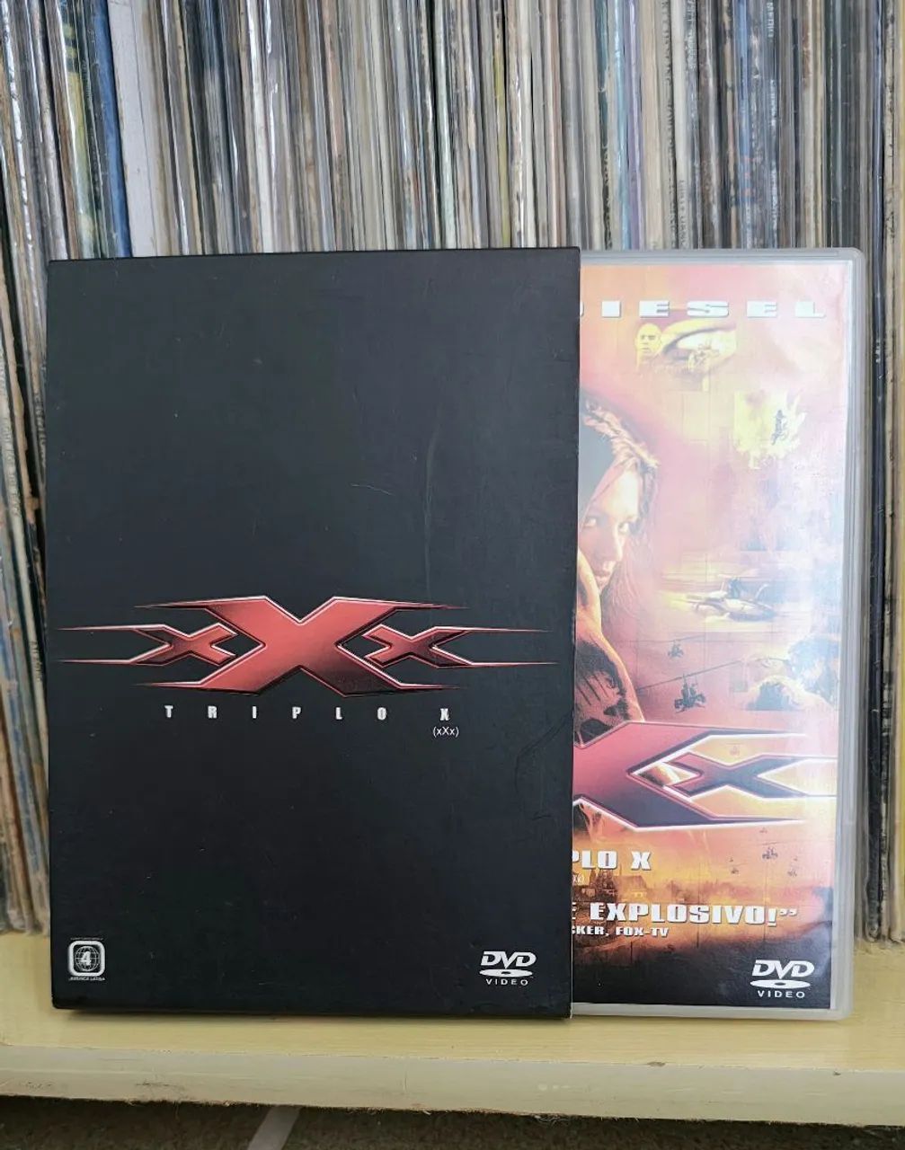 Triplo X Dvd com Luva
