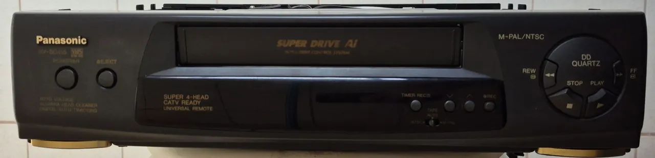Sucata Video Panasonic NV SD 415 com defeito 