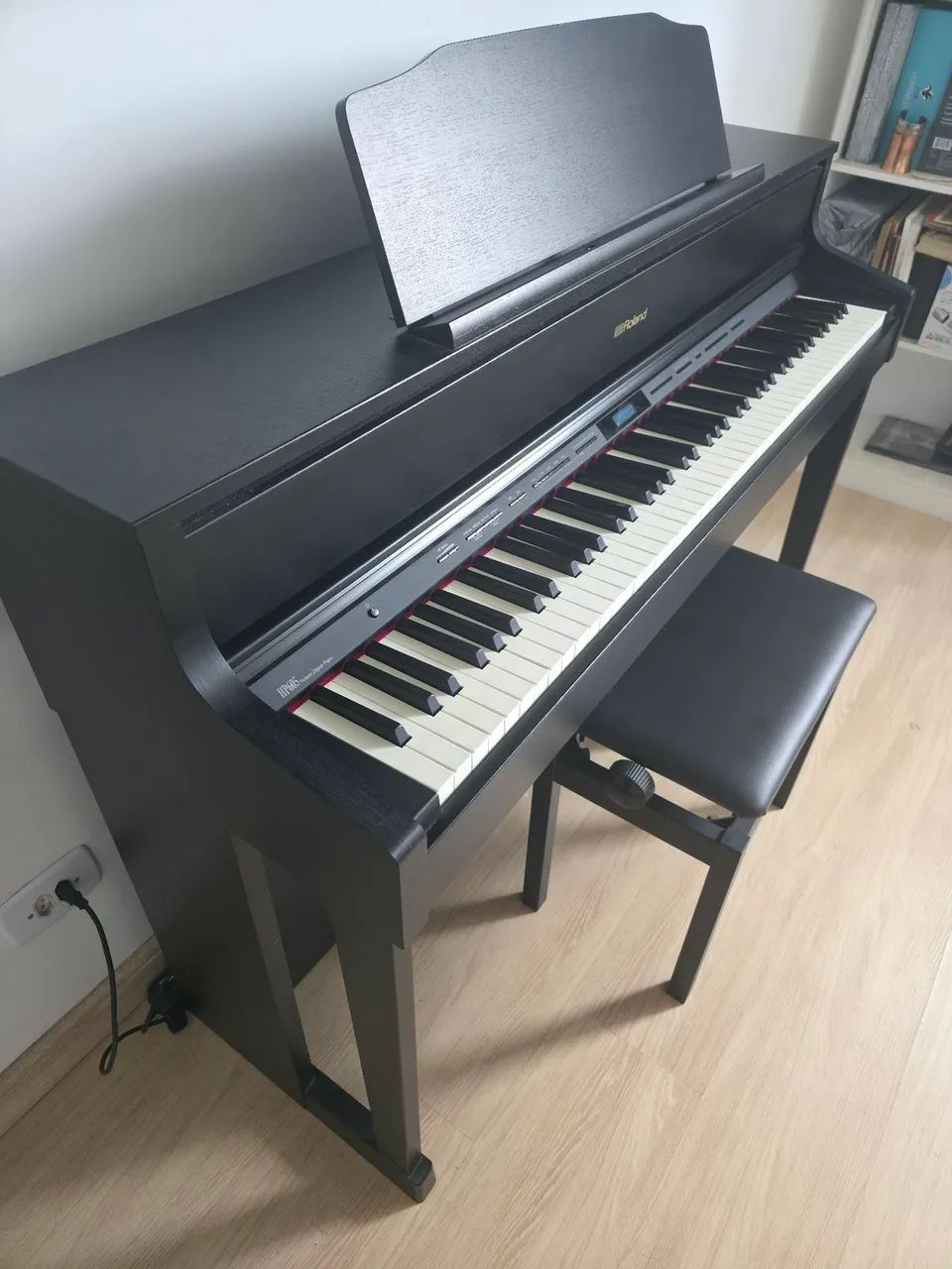 Piano Digital Roland HP 605 Impecável!!! - Instrumentos musicais